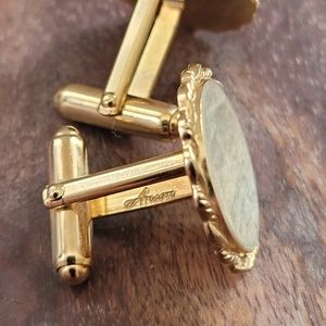 ARROW | GOLDTONE CUFF LINKS